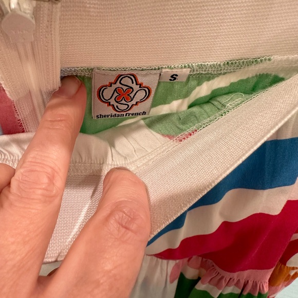 Sheridan French Colorful Maxi Skirt size S - Picture 3 of 3